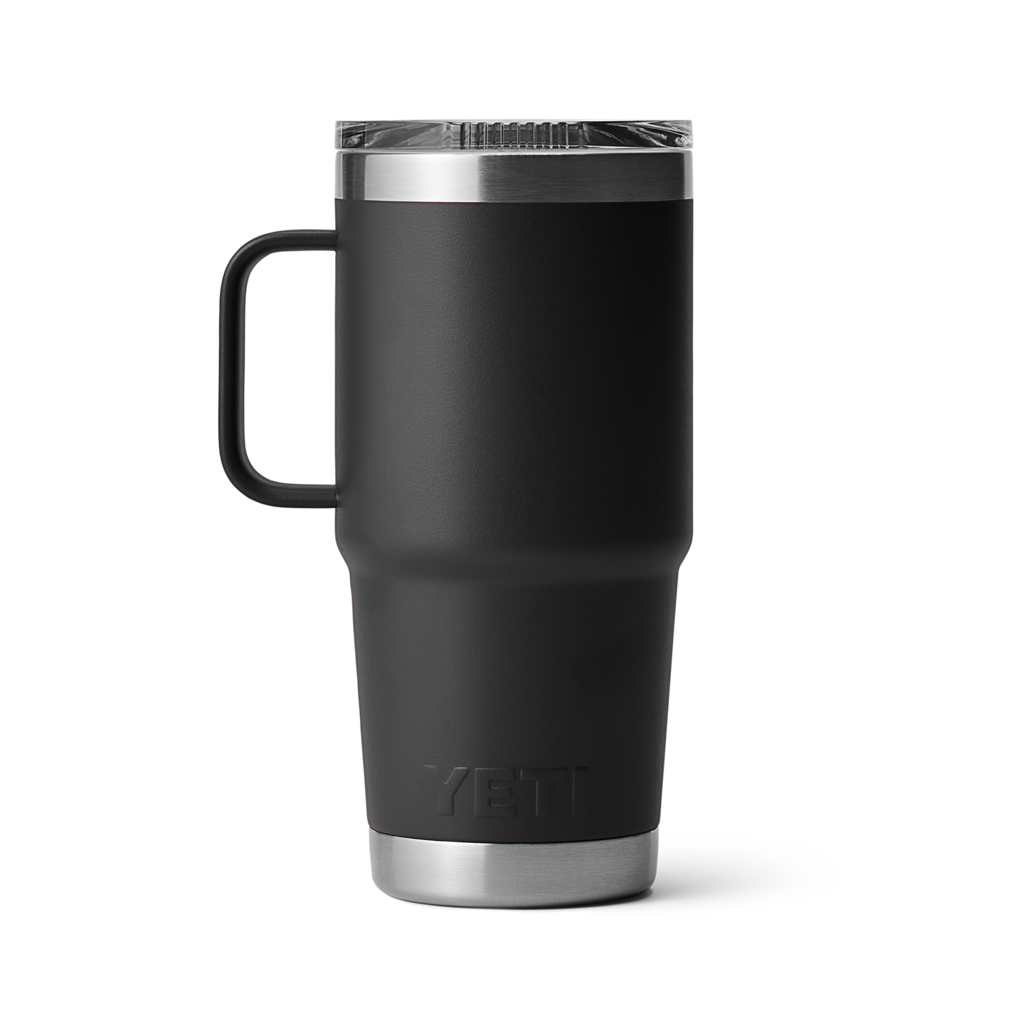 YETI RAMBLER 20OZ TRAVEL MUG - BLACK