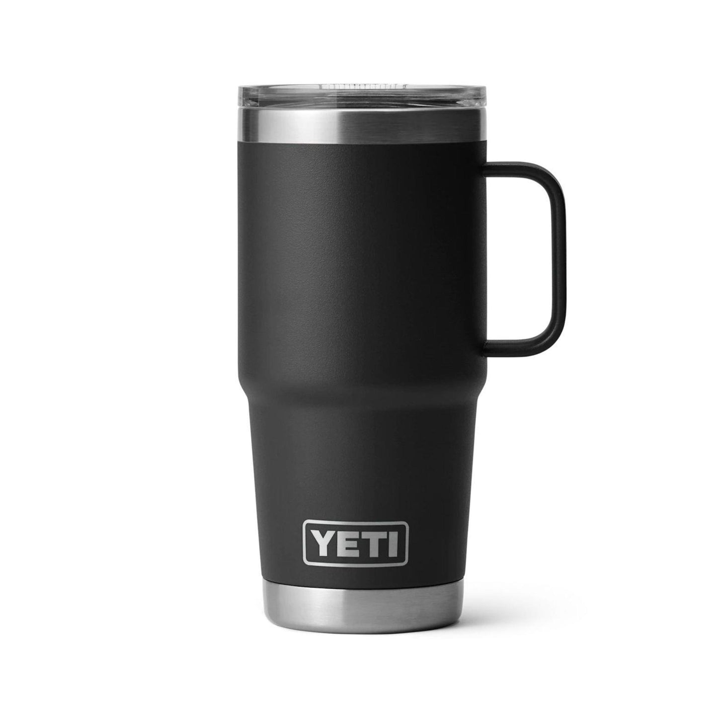 YETI RAMBLER 20OZ TRAVEL MUG - BLACK